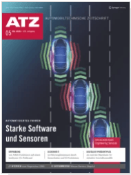 Titelseite der ATZ (Automobiltechnische Zeitschrift), Ausgabe 5/2026